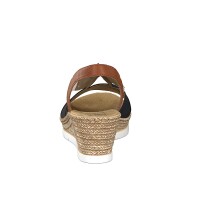 Rieker Damen Sandalette blau
