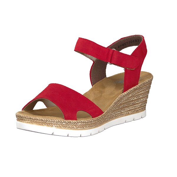 Rieker Damen Sandalette rot