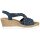 Rieker Damen Sandalette blau