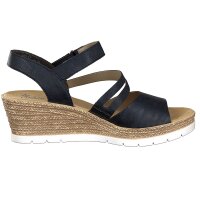 Rieker Damen Sandalette blau