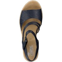 Rieker Damen Sandalette blau