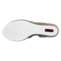 Rieker Damen Sandalette blau