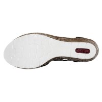 Rieker Damen Sandalette blau