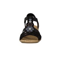 Rieker Damen Sandale schwarz
