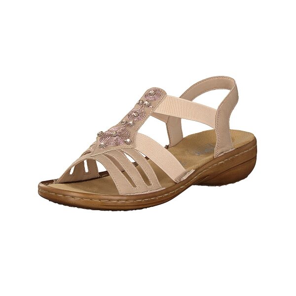 Rieker Damen Sandale beige