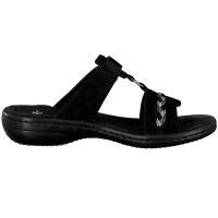 Rieker Damen Pantolette schwarz