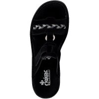 Rieker Damen Pantolette schwarz