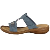 Rieker Damen Pantolette blau