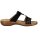 Rieker Damen Pantolette schwarz