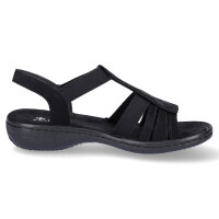 Rieker Damen Sandale schwarz