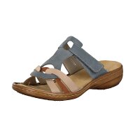 Rieker Damen Pantolette blau