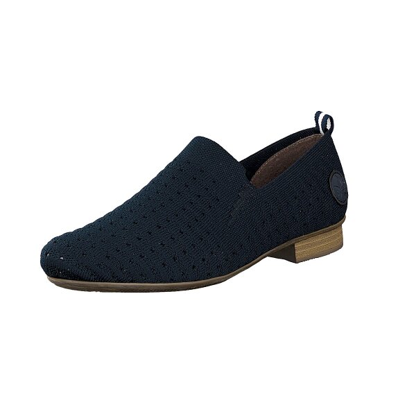 Rieker Damen Slipper blau