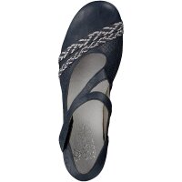 Rieker Damen Trotteur blau
