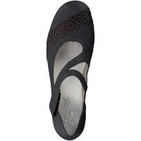 Rieker Damen Trotteur schwarz