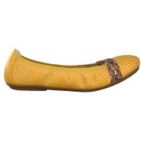 Rieker Damen Ballerina gelb