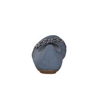 Rieker Damen Ballerina blau