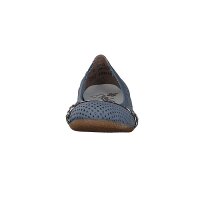 Rieker Damen Ballerina blau