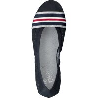 Rieker Damen Ballerina blau
