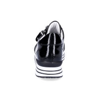 Remonte Damen Plateau Sneaker schwarz Lack