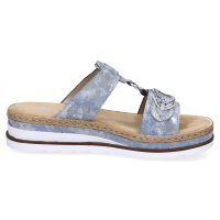 Rieker Damen Pantolette blau