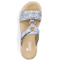 Rieker Damen Pantolette blau