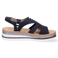 Rieker Damen Sandale blau