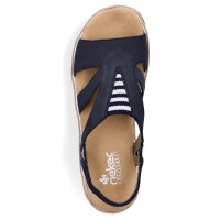 Rieker Damen Sandale blau