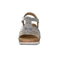 Rieker Damen Sandalette silber