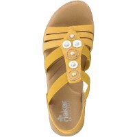 Rieker Damen Sandalette gelb