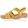 Rieker Damen Sandalette gelb