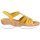 Rieker Damen Sandalette gelb