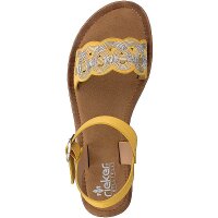 Rieker Damen Sandale gelb