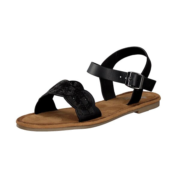 Rieker Damen Sandale schwarz