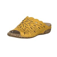 Rieker Damen Pantolette gelb