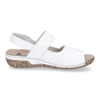 Rieker Damen Sandale wei&szlig;