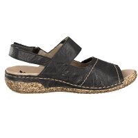 Rieker Damen Sandale schwarz