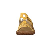 Rieker Damen Pantolette gelb