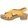 Rieker Damen Sandalette gelb