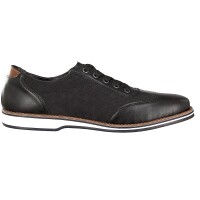 Rieker Herren Schn&uuml;rschuh schwarz