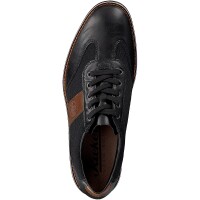 Rieker Herren Schn&uuml;rschuh schwarz