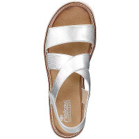 Rieker Damen Sandale silber