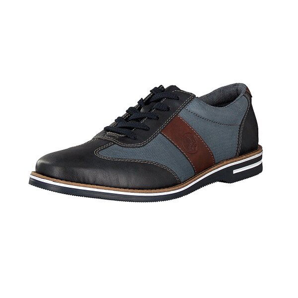 Rieker Herren Schn&uuml;rschuh blau