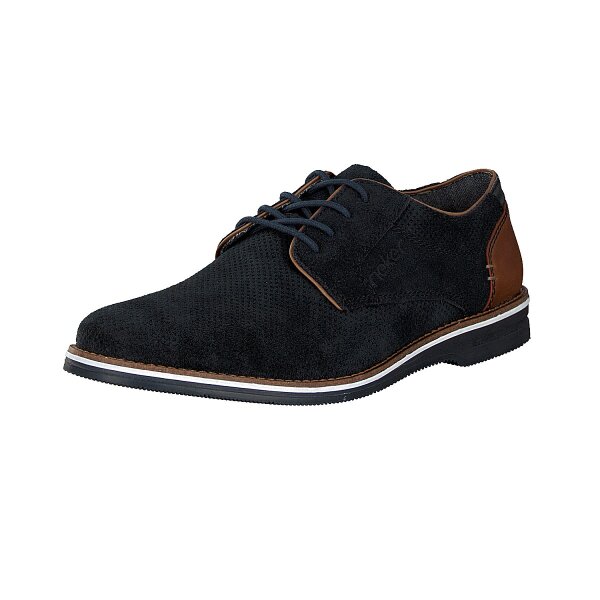 Rieker Herren Schn&uuml;rschuh blau