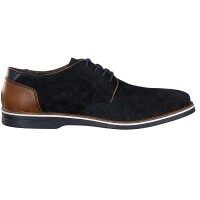 Rieker Herren Schn&uuml;rschuh blau