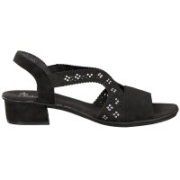 Rieker Damen Sandalette schwarz