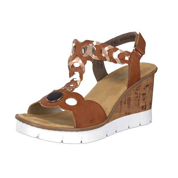 Rieker Damen Sandalette braun