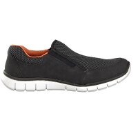 Rieker Herren Slipper schwarz