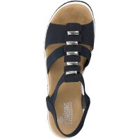 Rieker Damen Sandale blau