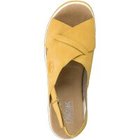 Rieker Damen Sandale gelb