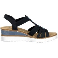 Rieker Damen Sandale blau